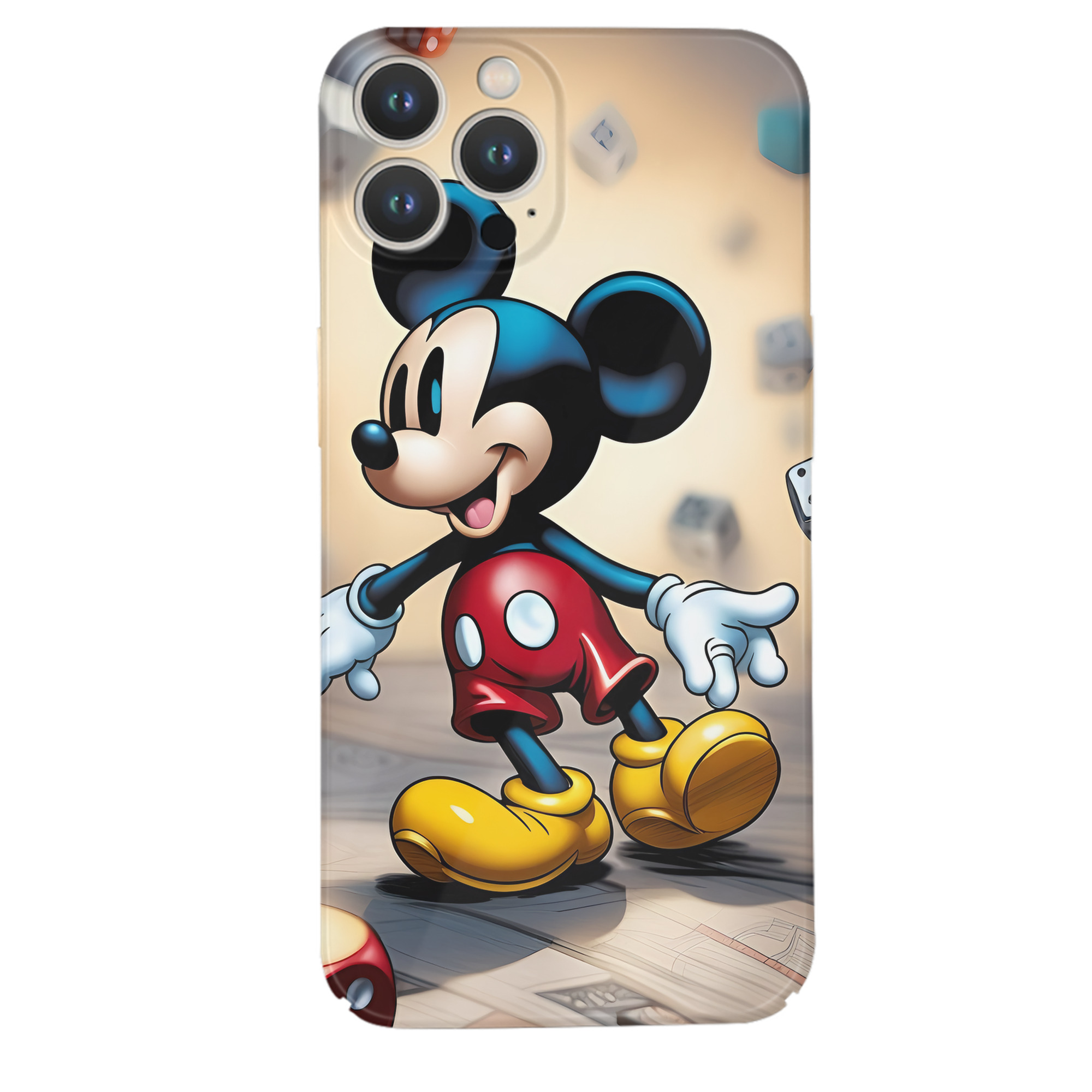 （画像用） ミッキーマウス Mickey Mouse 【iPhone 14シリーズ対応】ハードケース